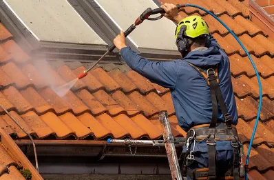 Démoussage et hydrofuge de toiture à Janailhac
